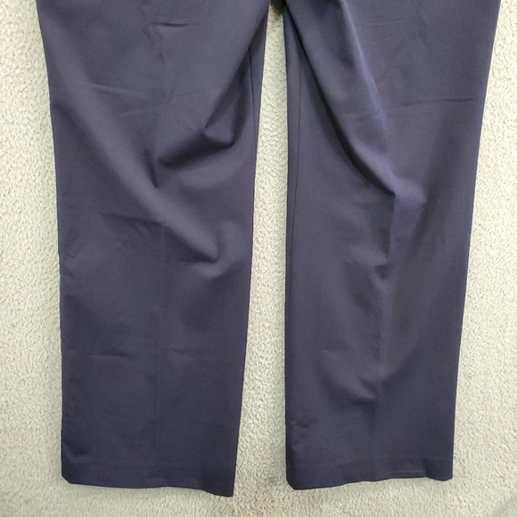 Talbots Newport Pants Trousers Womens Size 16 Blue Navy - Picture 9 of 14